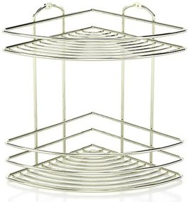 ПОСТАВКА ЗА БАНЯ TEKNO TEL BK-022G , 2 нива/ъгъл , златисто