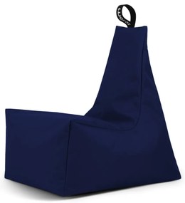 Тъмносин детски пуф Icy M – So Soft?