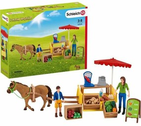 Playset Schleich Mobile Farm Stall