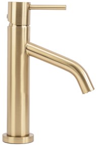 Смесител за мивка Rea Level Brush Gold