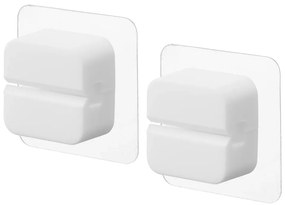 Бели силиконови мултифункционални държачи в комплект от 2 бр. Film Hook – YAMAZAKI