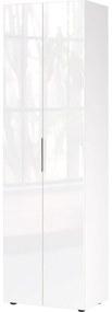 Бял гардероб 59x197 cm Genova – Germania