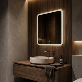 Огледало LED 70x70cm TOP-2