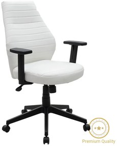 Офис стол Бено 076-000012 цвят черен-бял