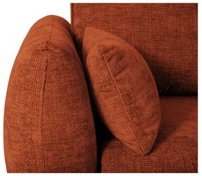 Оранжев ъглов диван (десен ъгъл) Matera - Cosmopolitan Design