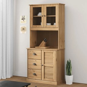 Sonata H Надстройка за бюфет VIGO, 78x30x100 см, бор масив
