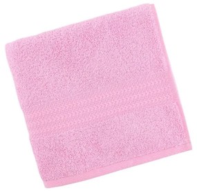 Розова кърпа от чист памук , 70 x 140 cm - Foutastic