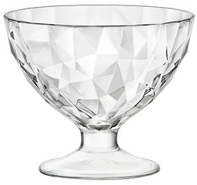 Стъклена купичка за десерти на столче 220мл- DIAMONT - JUNIOR - Bormioli Rocco