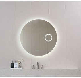 LED огледало за баня с нагревател, 90x90см, Inter Ceramic, ICL 1813