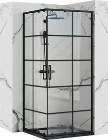 Душ кабина Rea Concept Black 90x90