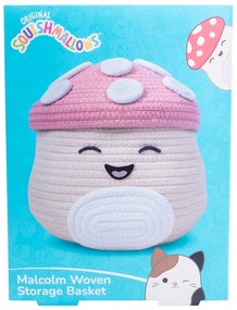 Бежова текстилна детска кошница за играчки ø 23x22 cm Fizz Malcolm – SQUISHMALLOWS