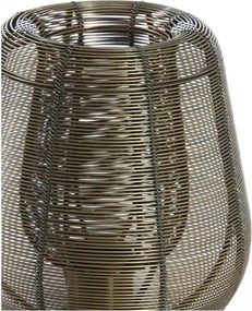 Метална настолна лампа в бронзов цвят (височина 42 cm) Aboso – Light &amp; Living