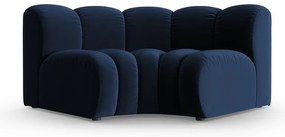 Син кадифен модул за диван (променлив) Lupine – Micadoni