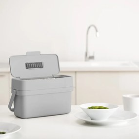 Сив контейнер за компостируеми отпадъци 4 l Duo – Joseph Joseph