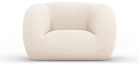 Кремав фотьойл от плат букле Essen - Cosmopolitan Design