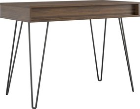 Работна маса от декор от орех 49x104 cm Concord – Novogratz