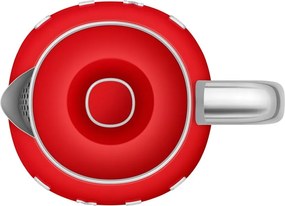 Червена електрическа кана от неръждаема стомана 800 ml Retro Style – SMEG