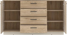 Скринов шкаф Angolo-Естествен