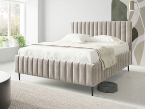 Тапицирано легло Lewezo-Бежово-180 x 200