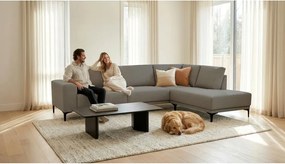 Сив ъглов диван (десен ъгъл) Chile – Scandic