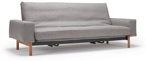 Сив разтегателен диван със свалящо се покривало Mixed Dance Grey Mimer - Innovation