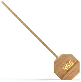 Бамбукова LED настолна лампа в естествен цвят (височина 39,5 cm) Octagon One – Gingko