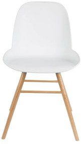 Бели трапезни столове в комплект от 2 броя Albert - Zuiver