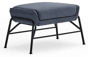 Тъмно синьо столче за крака Sadira - Teulat