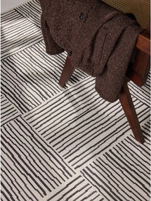 Черен/кремав килим за открито и закрито 120x170 cm Haringey Nightingale – Ted Baker