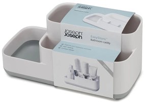 Бяла универсална стойка за баня EasyStore Caddy - Joseph Joseph