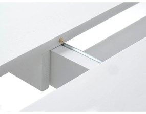 Кръгла сгъваема трапезна маса с допълнителна плоча ø 120 cm Nola – Unique Furniture