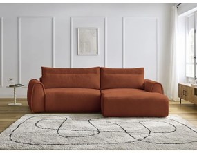 Оранжев ъглов диван Aden – Bobochic Paris