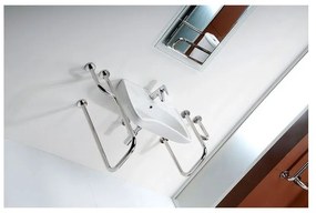 Бяла керамична мивка 59x45,5 cm Handicap – Sapho