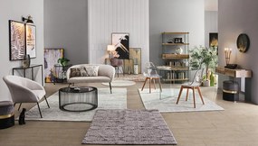 Стъклена кръгла трапезна маса ø 130 cm Iride – Bizzotto