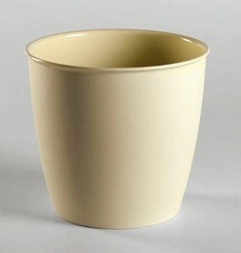 Stefanplast - Кръгла кашпа Academy 30 см - светъл беж