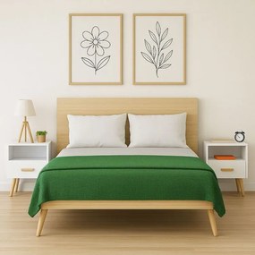 Красиво бяло нощно шкафче с чекмедже