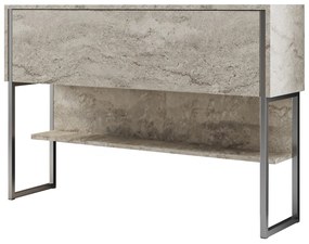 Скрин Luxe, цвят Травертин Сребърен