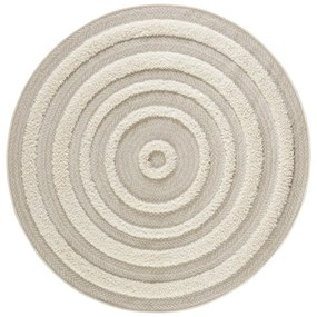 Крем килим Кръг, ⌀ 160 cm Handira - Mint Rugs