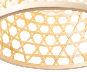 Ориенталски висящ аплик черен с бамбук - Rayan