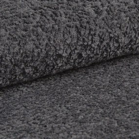 Тъмносиво двойно легло 200x200 cm тапицирано с място за съхранение с включена подматрачна рамка Mount – Micadoni