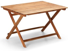 Градинска маса от акациева дървесина Natur, 114 x 88 cm - Bonami Essentials
