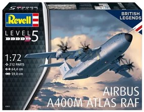 Сглобяем модел, Revell, Британски легенди, Airbus A400M Atlas RAF, 212 части