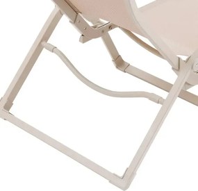 Сгъваем шезлонг Hesperide Decima, Алуминий - Маслина/Графит