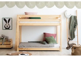 Двуетажно легло от борова дървесина 70x140 cm CLPB - Adeko