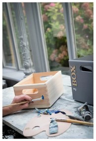 Кутия за съхранение от борова дървесина Custom, 30 x 20 x 14 cm - Compactor