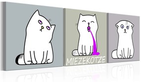 Платнен печат - Miezekotze: Cat Trio 120x40