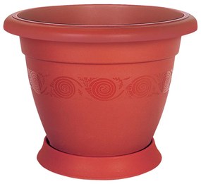 Саксия Лукс N-17 (LS-017) кафява 1,5л