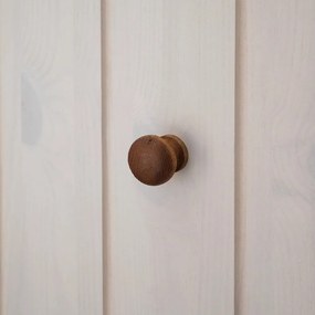 Бял комплект за коридор от масивен бор 55x100x2 cm Anita – Støraa