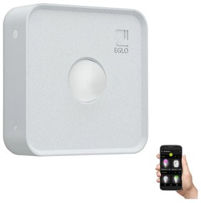 Eglo 97475 - Екстериорна за движение сензор CONNECT SENSOR 12 m 3xAA бял IP44