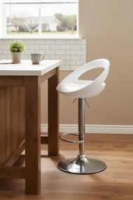 Бар стол Kolby-Бял (2) парчета